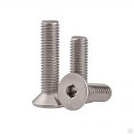 DIN 7991 Винт с потайной головкой и внутренним шестигранником